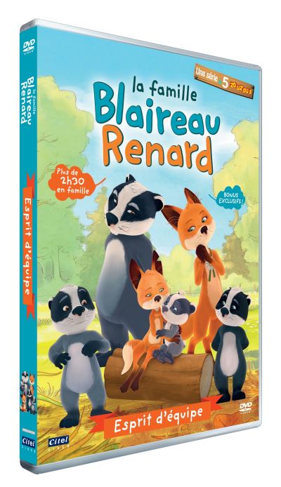 Couverture de Famille Blaireau Renard (La) : esprit d'équipe : 1