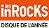 Les Inrockuptibles, Disque de l'année